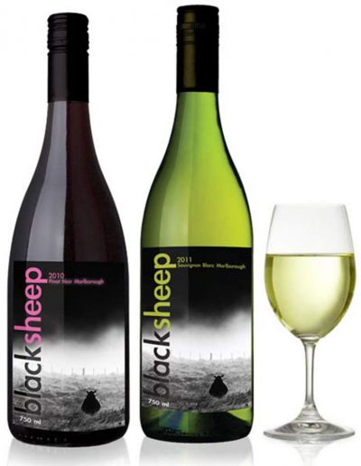 BlackSheep Wine Label