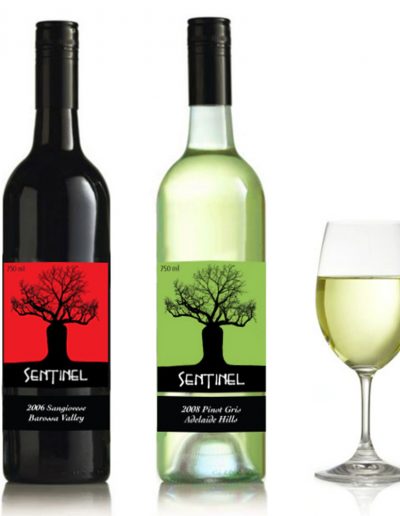 Sentinel Wine Labels